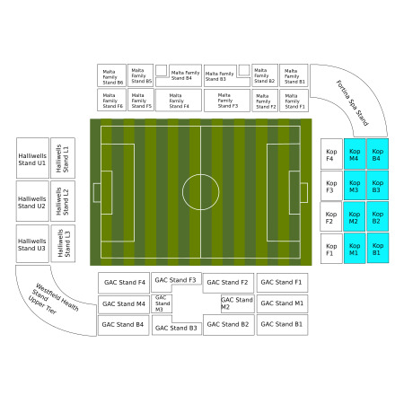 Shortside Upper Tier