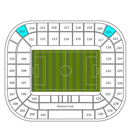 Tribuna Nord\Sud Est 2