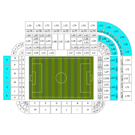 Shortside Upper Tier