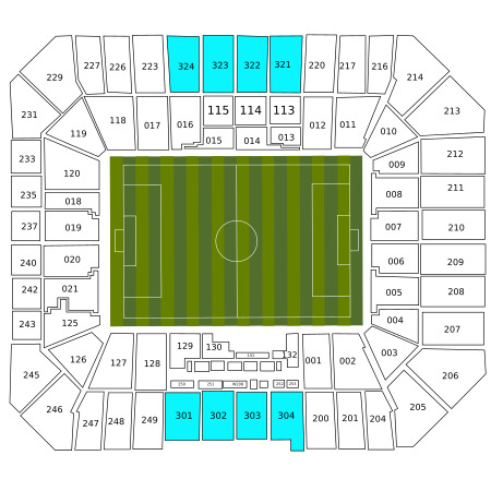 Longside Upper Tier Central