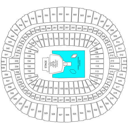 General Admission Standing