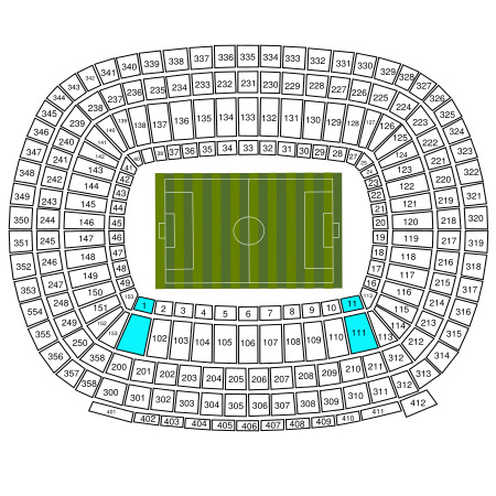 Grandstand Tribuna 1st Tier