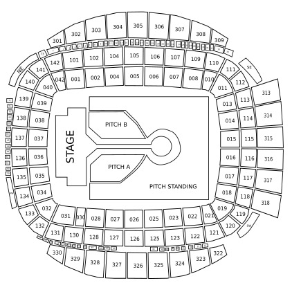 Front Pitch Standing