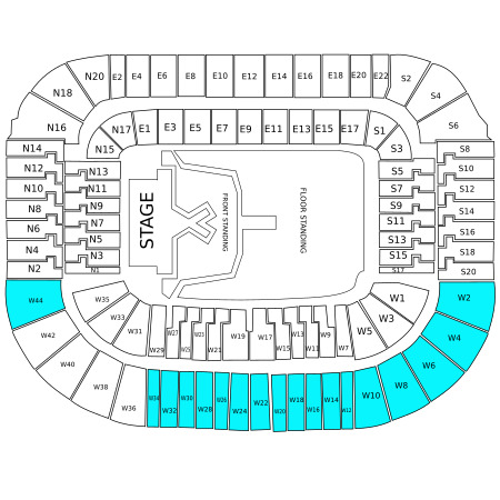West Upper Tier