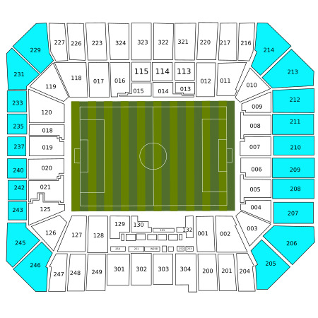 Shortside Upper Tier