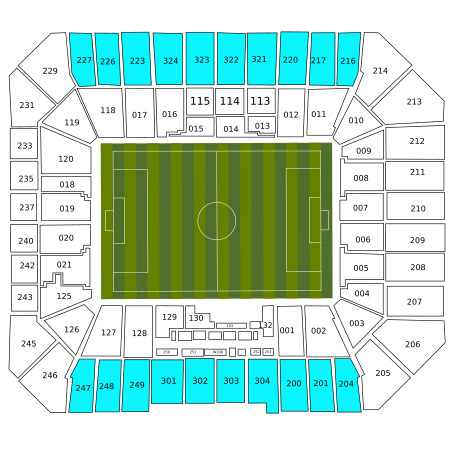 Longside Upper Tier