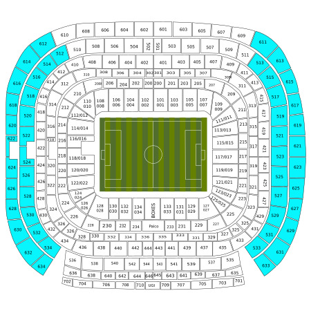 Shortside Upper Tier
