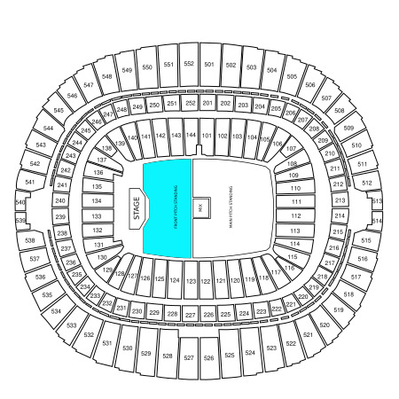 Front Pitch Standing