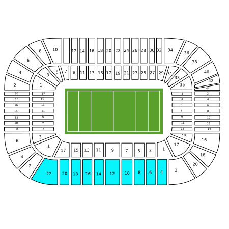 East Upper Tier
