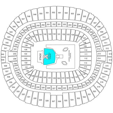 Front Field Standing