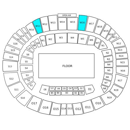 West Stand - Upper Tier