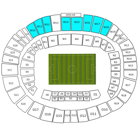 West Stand - Upper Tier