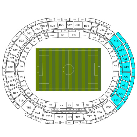 Curva A Superiore